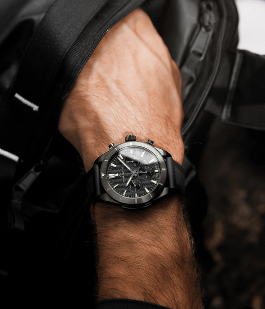 44MM DLC ADVENTURE SPORT CHRONO BLACK