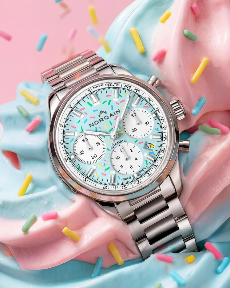 40MM SS FREEDOM ENJOY LIFE RASPBERRY "SPRINKLES" SPECIAL EDITION