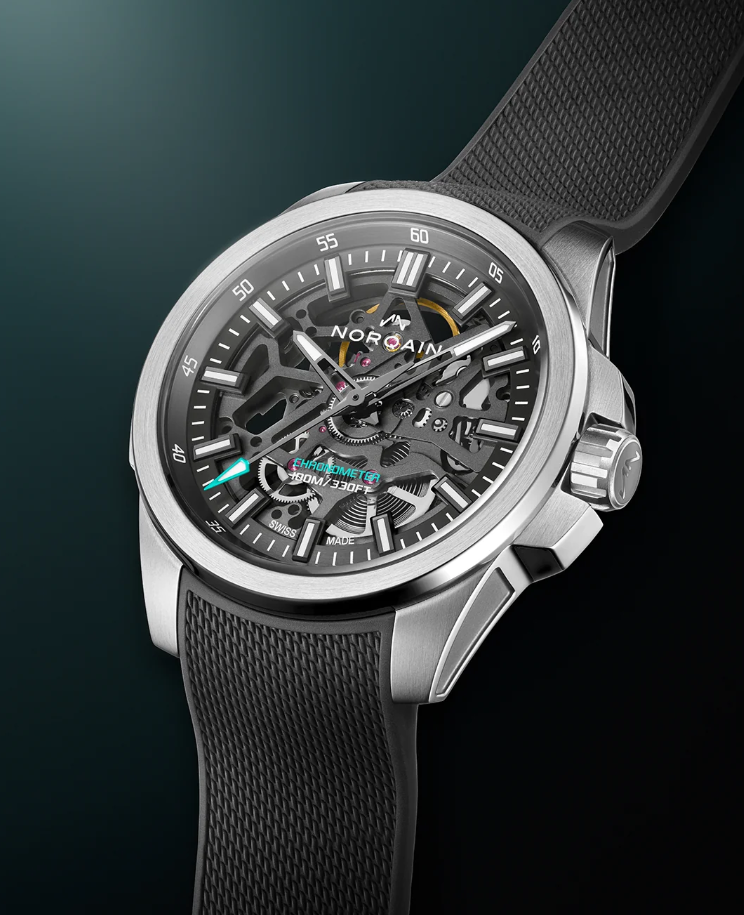 40MM SS INDEPENDENCE SKELETON ANTHRACITE