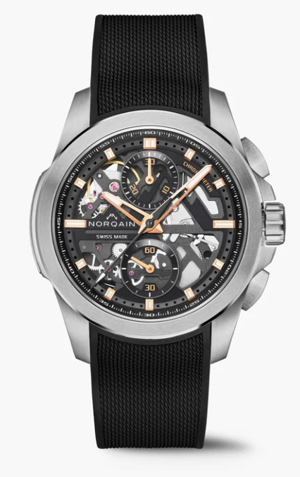 42MM SS INDEPENDENCE SKELETON CHRONO BLACK