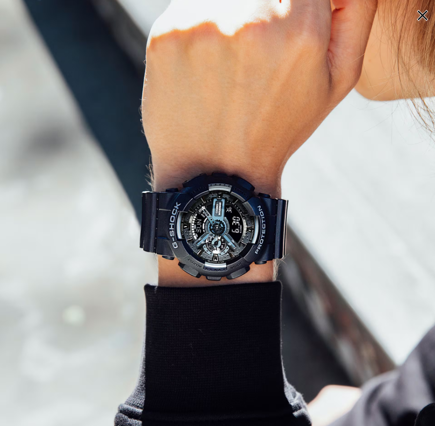 GA-110 SERIES ANALOG-DIGITAL BLACK