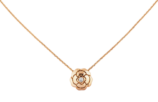 CHANEL EXTRAIT DE CAMELIA NECKLACE