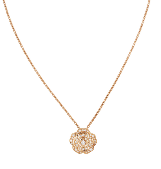 CHANEL BOUTON DE CAMELIA NECKLACE