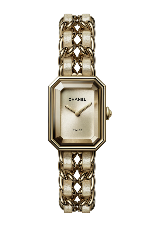 CHANEL PREMIERE ICONIC CHAIN GOLDEN BROWN WATCH