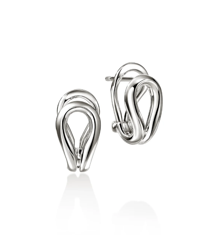 SURF STERLING SILVER EARRINGS