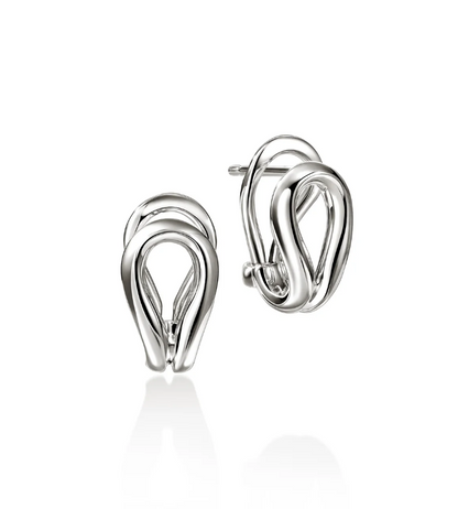 SURF STERLING SILVER EARRINGS