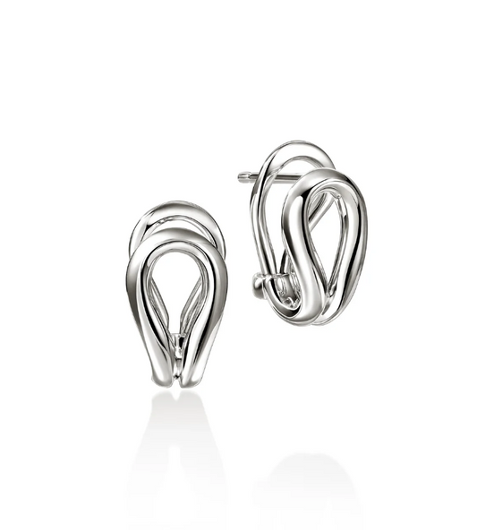 SURF STERLING SILVER EARRINGS