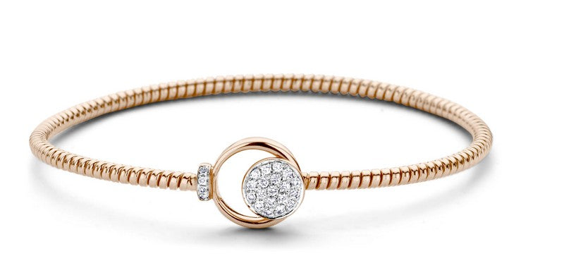 TIRISI 18KY FASHION DIAMOND BANGLE