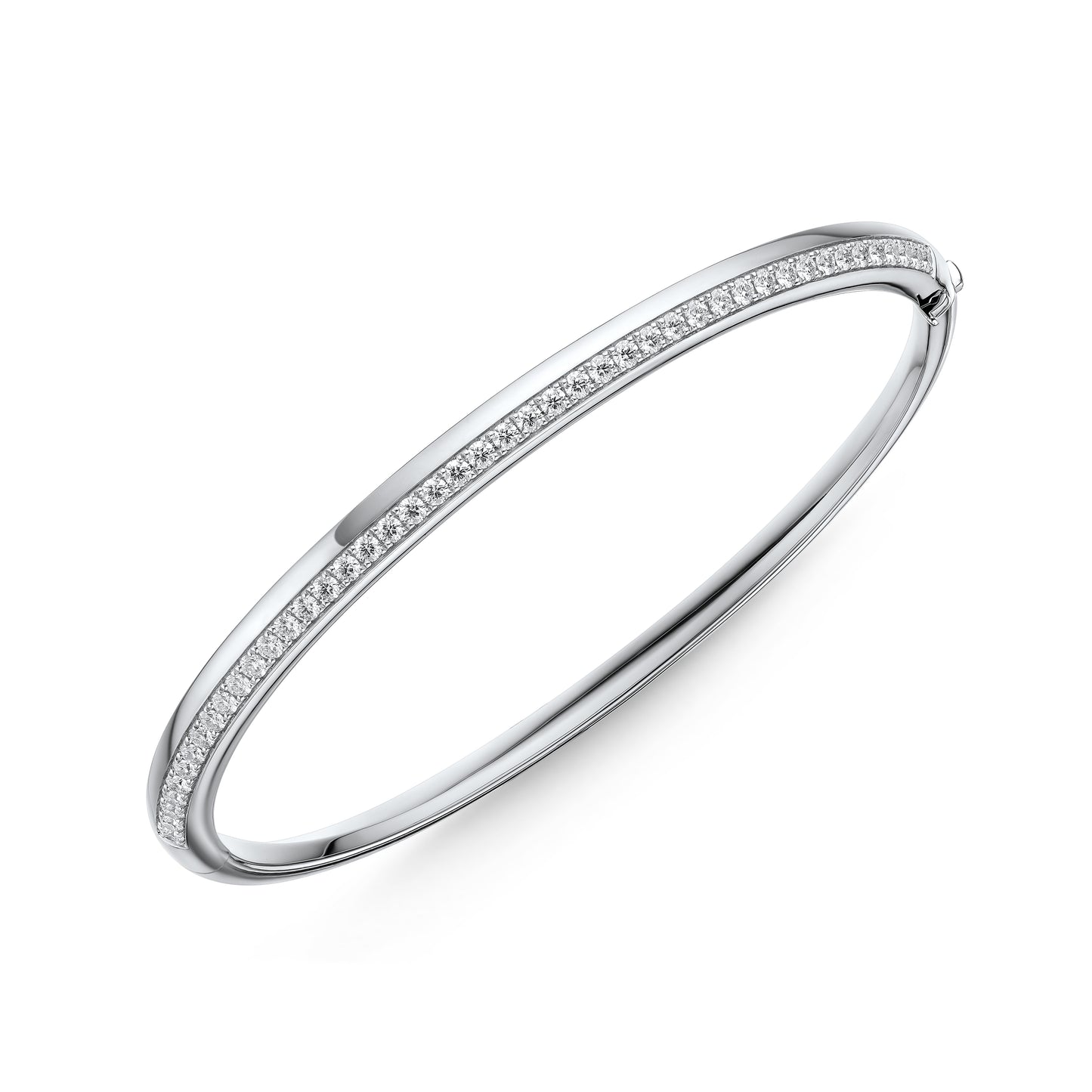 18KW BARRE DIA BANGLE