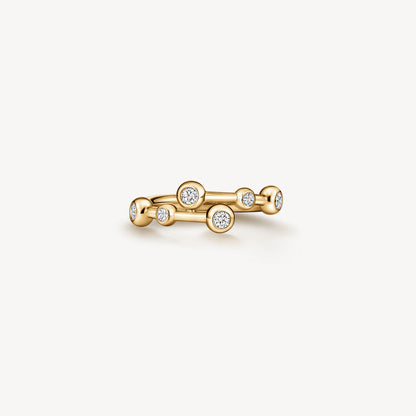 HEARTS ON FIRE 18KY DREAM BYPASS RING