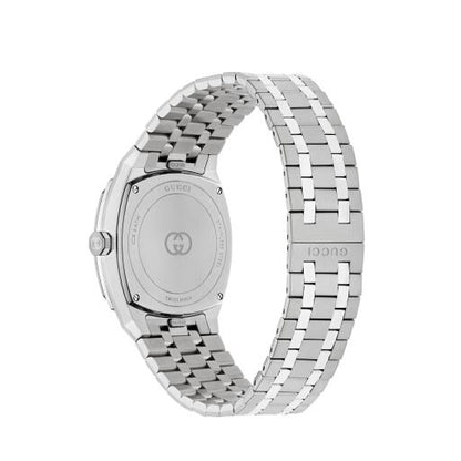 SS GUCCI 25H watch, 36mm