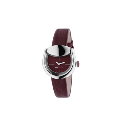 SS HORSEBIT BURGUNDY DIAL WATCH