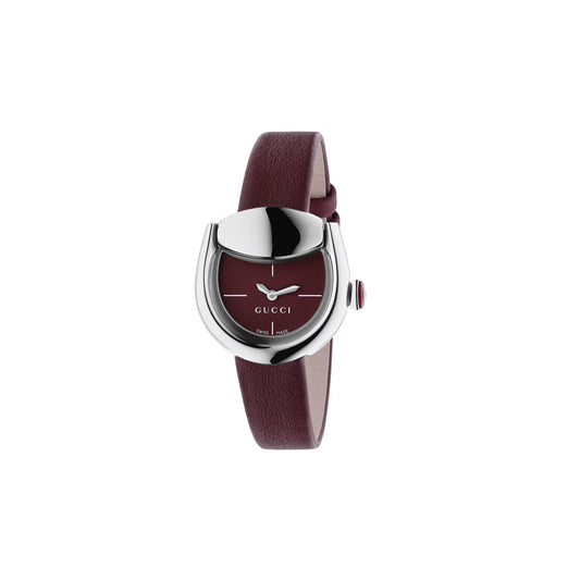 SS HORSEBIT BURGUNDY DIAL WATCH