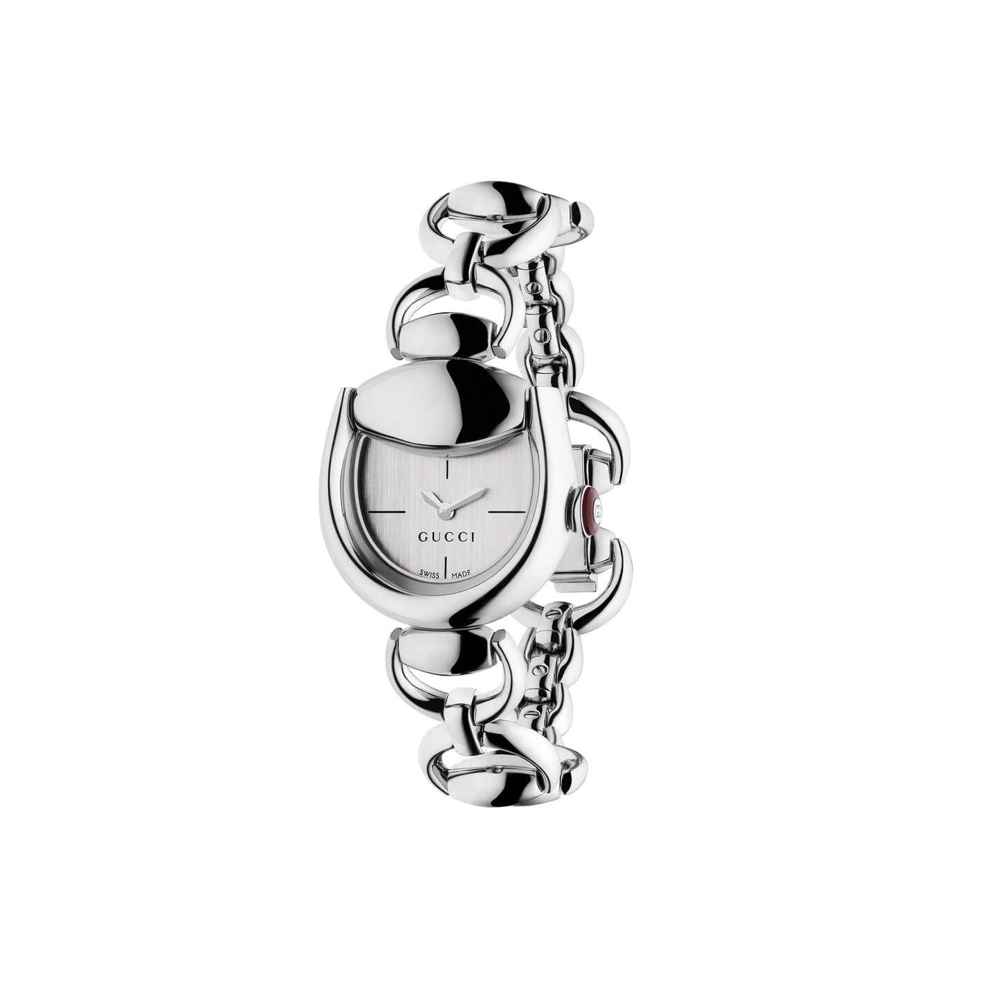 SS HORSEBIT SILVER DIAL WATCH