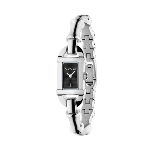 GUCCI 22MM SS BAMBOO WATCH