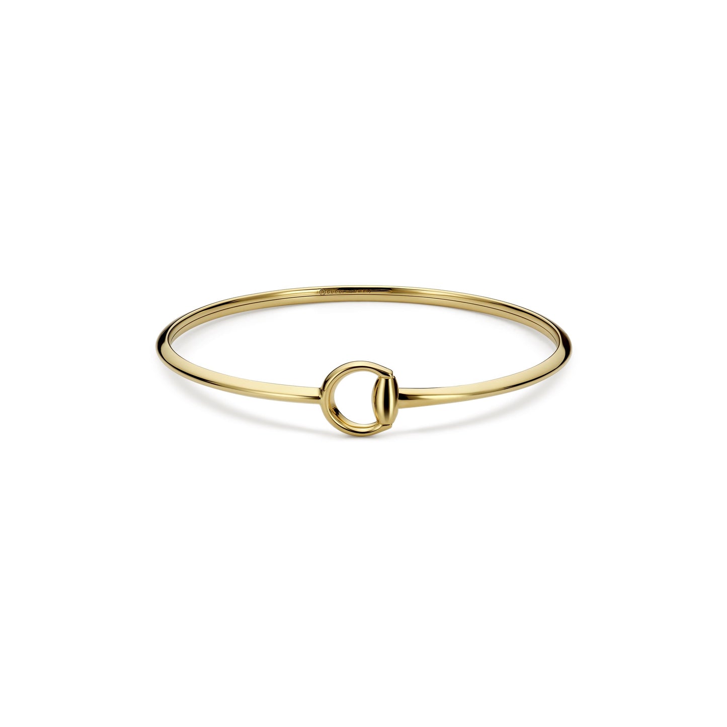 18KY HORSEBIT CUFF BRACELET
