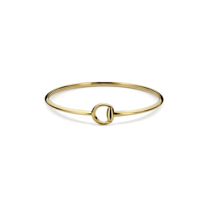 18KY HORSEBIT CUFF BRACELET