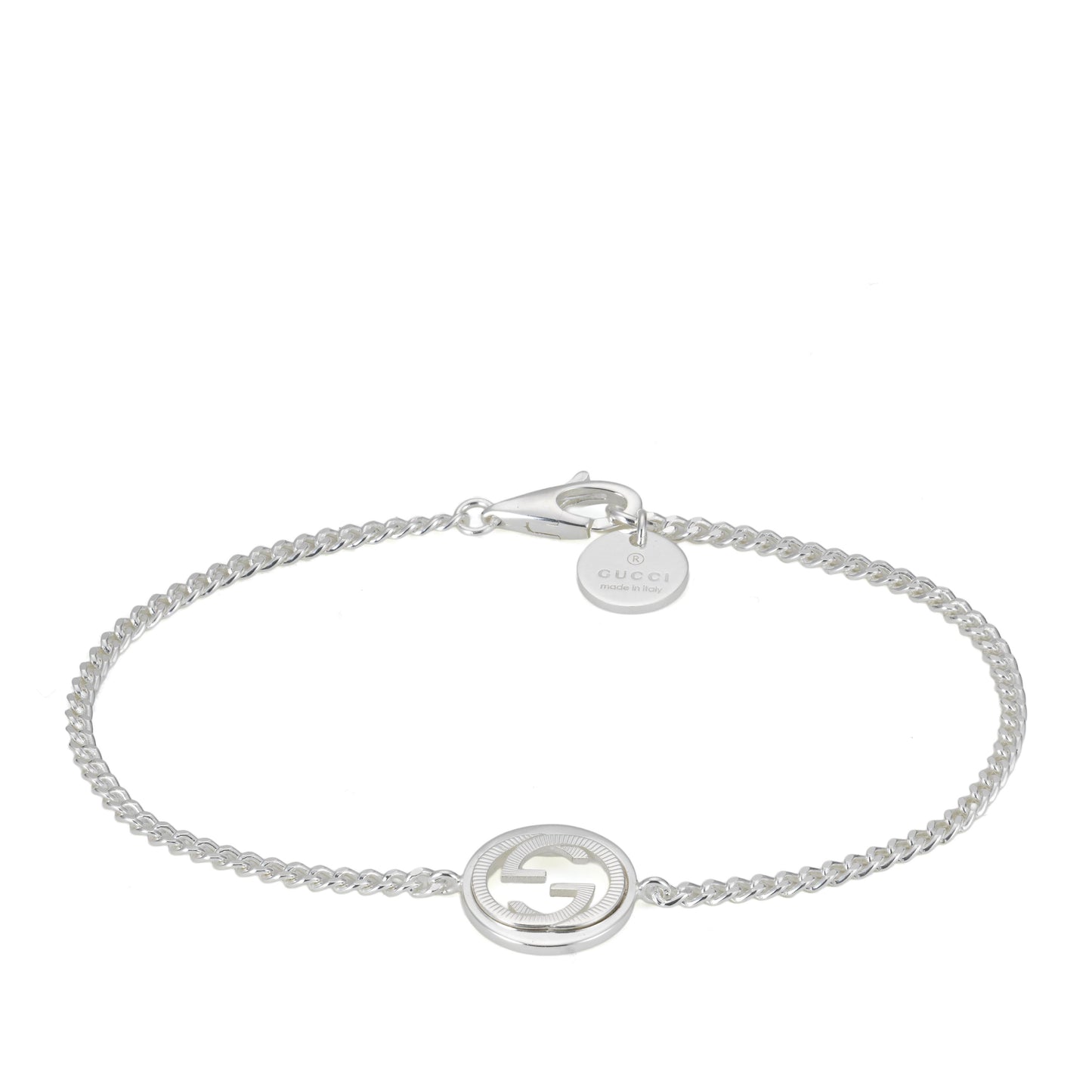 SS GUCCI INTERLOCKING BRACELET