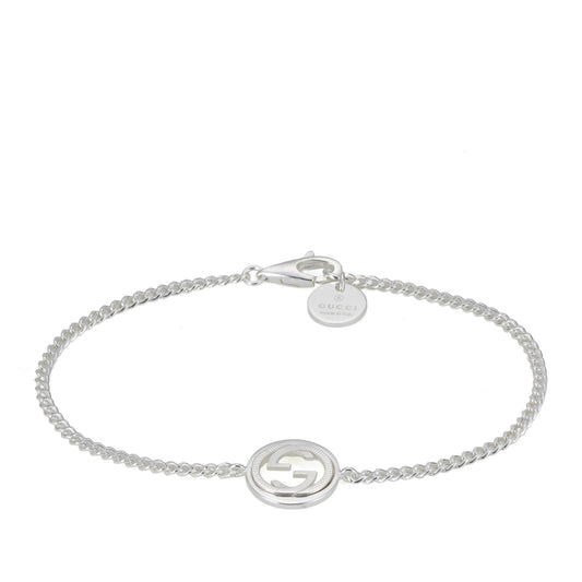 SS GUCCI INTERLOCKING BRACELET