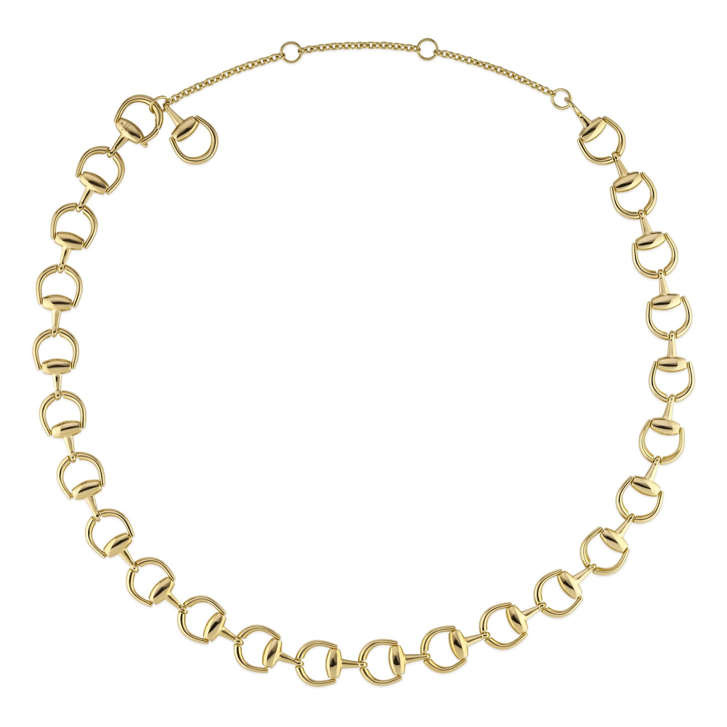 18KY HORSEBIT NECKLACE