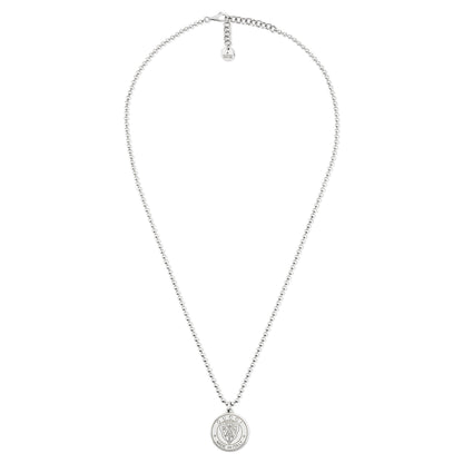 SS GUCCI CREST PENDANT NECKLACE
