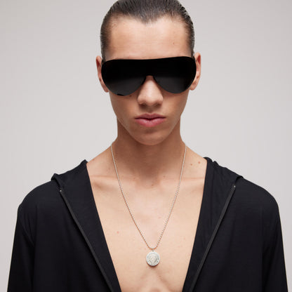 SS GUCCI CREST PENDANT NECKLACE