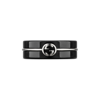 GUCCI INTERLOCKING CORUNDUM BAND