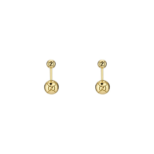 18KY ICON BOULE EARRINGS