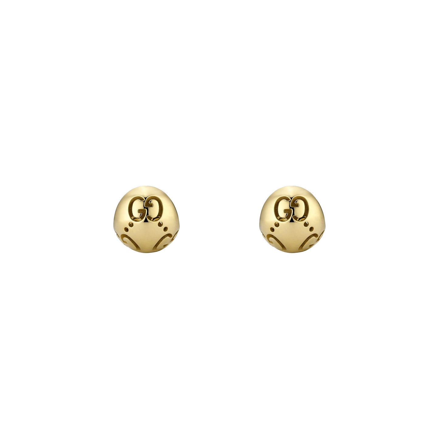 18KY ICON BOULE STUD EARRINGS