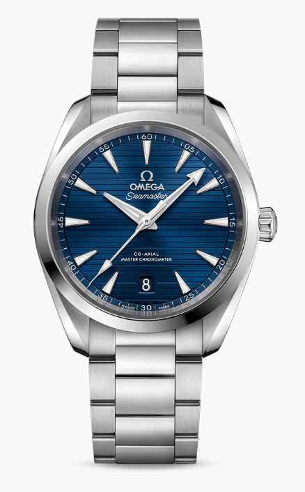 38MM SS AQUATERRA 150M BLUE DIAL