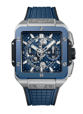 SQUARE BANG UNICO TITATNIUM BLUE CERAMIC