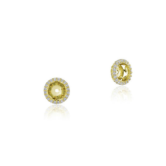 18KY DIAMOND JACKET FOR 0.50 CT DIAMOND