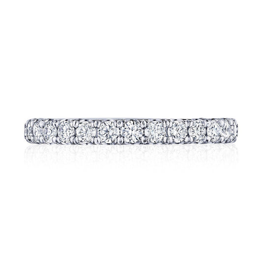PLATINUM DIAMOND 3/4 WAY BAND .98TWT