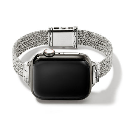 STERLING SILVER SMART WATCH 12MM BRACELET