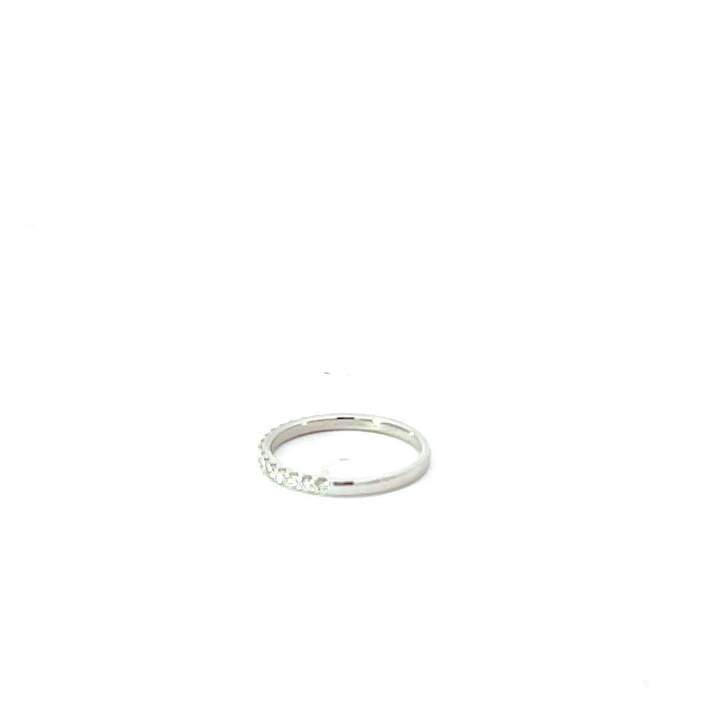 ODESSA PLATINUM HALFWAY DIAMOND BAND