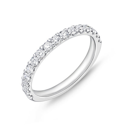 ODESSA PLATINUM DIAMOND HALFWAY BAND