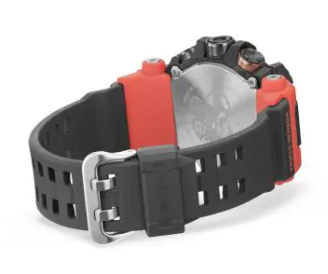 G-SHOCK MASTER OF G-LAND BLACK & ORANGE MUDMAN