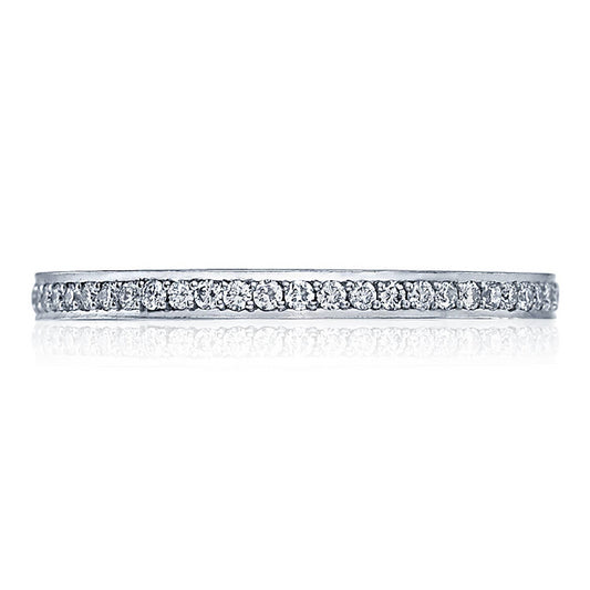 18KW 3/4 WAY DIAMOND BAND .27TWT