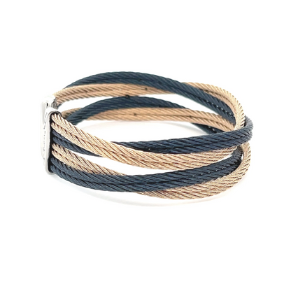 BLU/CARN OPEN CABLE CUFF