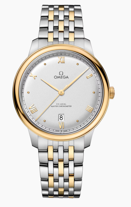 40MM SS/18KY DEVILLE SILVER DATE DIAL