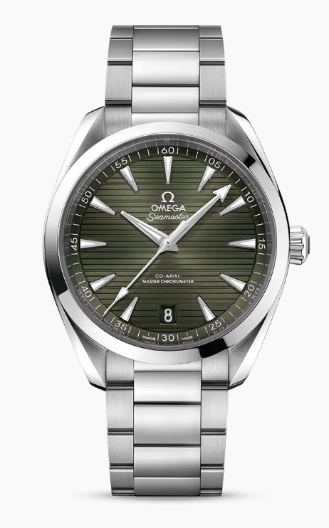 41MM SS AQUA TERRA 150M GREEN DIAL