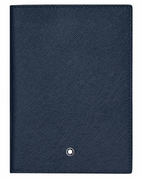 SARTORIAL PASSPORT HOLDER BLUE