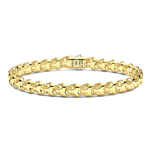 MENS 18KWY FASH BRAC 20.80 GRAMS