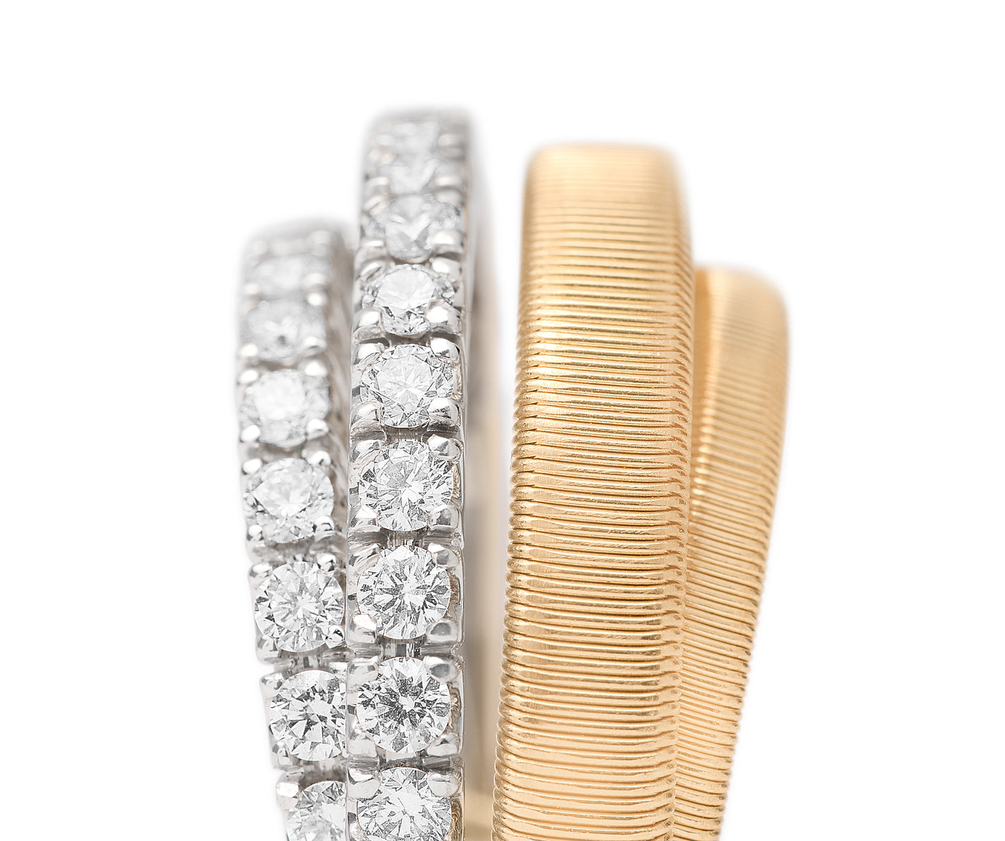 18KY MASAI DIAMOND FASH RING