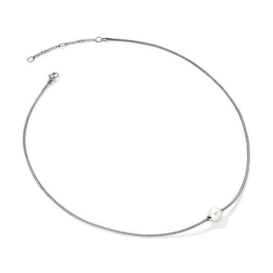 SS ESSENTIAL1.8MM  PEARL NECKLACE