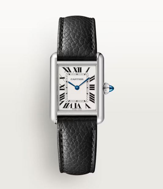 SS TANK MUST SMALL MODEL WITH CALFSKIN STRAP
