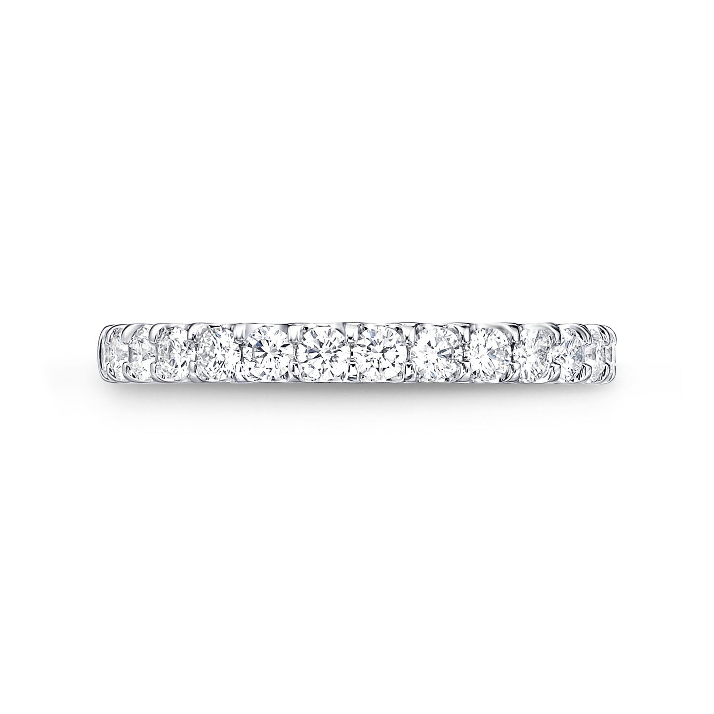ODESSA PLATINUM DIAMOND HALFWAY BAND