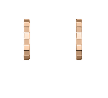 18KR PETITE ICE CUBE EARRINGS