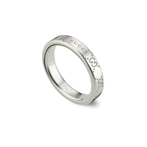 SS GUCCI SIGNATURE 4MM BAND