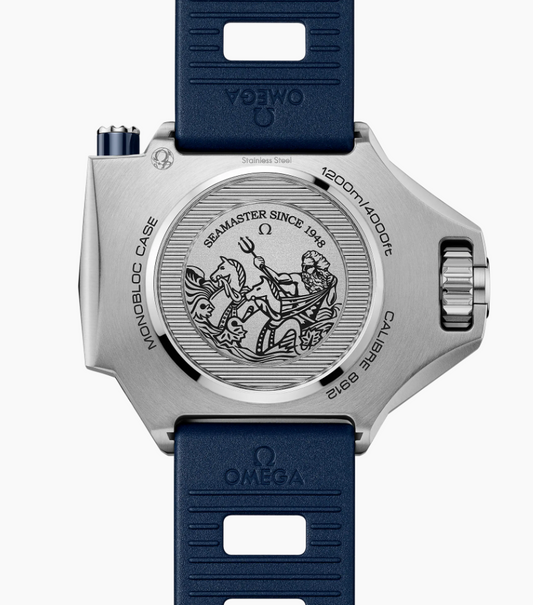 55MM X 45MM O-MEGA STEEL SEAMASTER PLOPROF 1200M